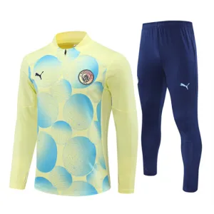 Abbigliamento sportivo per bambini di Manchester City 2024/25 - Giallo
