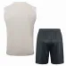 Manchester City 2024/25 Shorts and Vest Set - Apricot