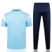 Manchester City 2024/25 Training Polo Shirt and Trousers - Blue