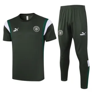 Maglia e pantaloni d'allenamento di Manchester City 2024/25 - Verde militare