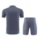 Manchester City 2024/25 Kids' Training Shirt and Shorts - Dark Gray
