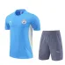 Manchester City 2024/25 Trainingsshirt und Shorts - Blau