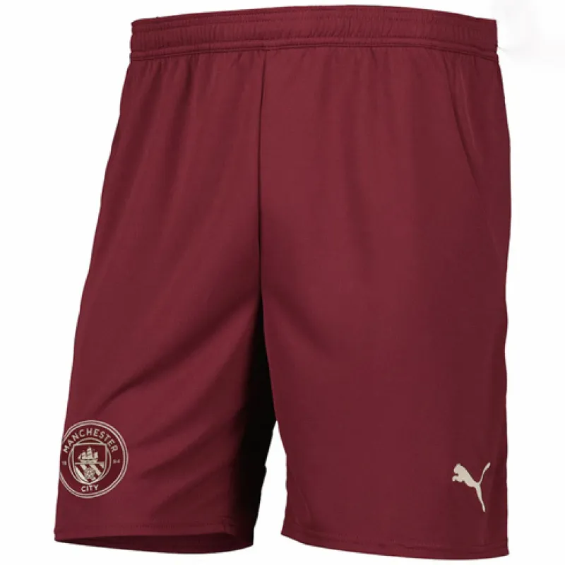Terceros pantalones cortos de Manchester City 2024/25 - Burdeos