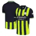 Manchester City Kids' Away Jersey 2024/25 - Black/Green