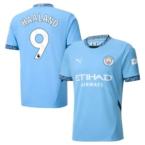 HAALAND maglia di casa di Manchester City 2024/25 - Blu