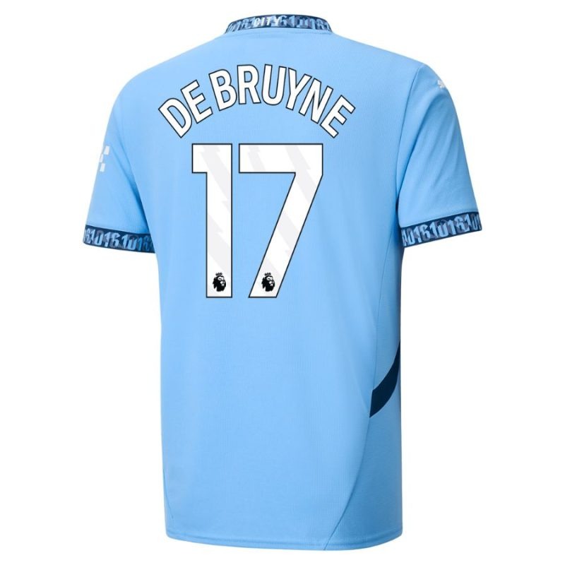 Manchester City DEBRUYNE 2024/25 Home Jersey - Blue
