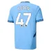 FODEN Manchester City 2024/25 Home Jersey - Blue