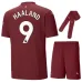 HAALAND Terzo set di maglia per bambini di Manchester City 2024/25 - Burdiglia