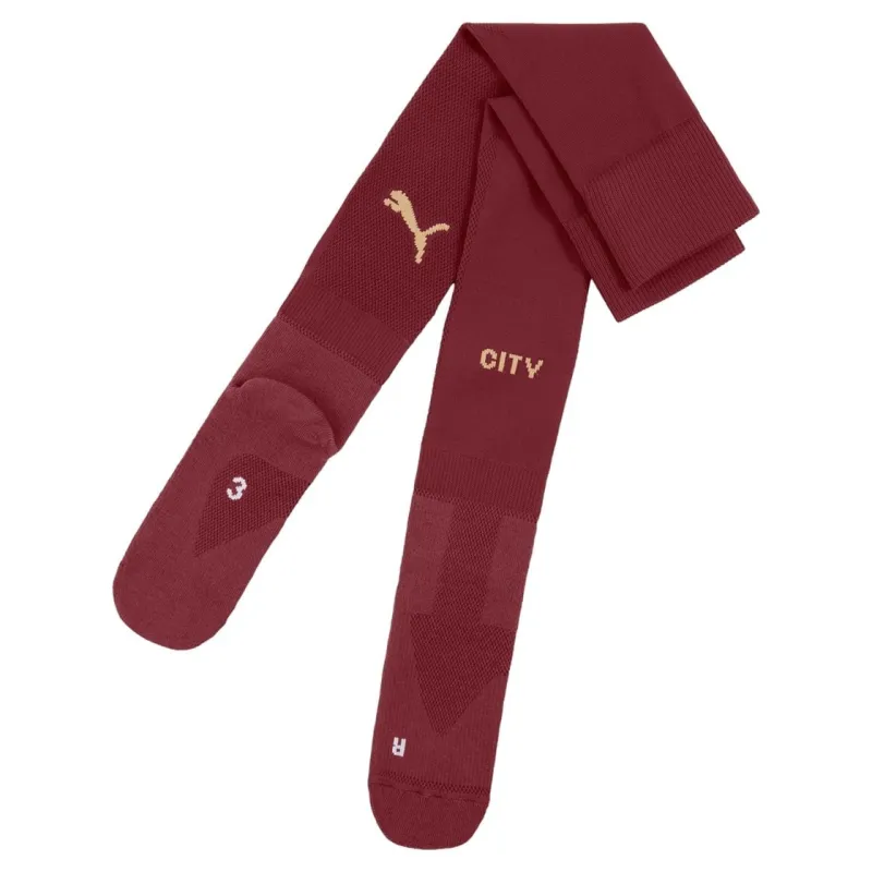 DEBRUYNE Manchester City Kids' Third Jersey Set 2024/25 - Burgundy
