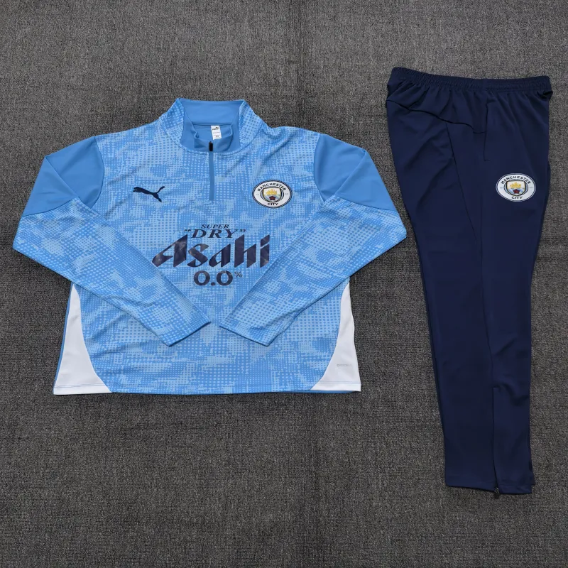 Manchester City 2025/26 Kids Sports Set Blue