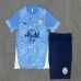 Manchester City 2025/26 Conjunto de Entrenamiento Infantil azul