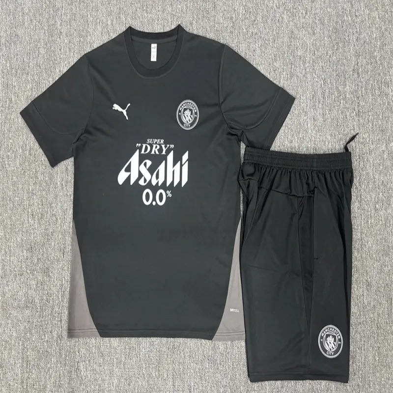 Manchester City 2025/26 Kids Training Set black