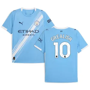 Maglia casa Manchester City GREALISH 2025/26 - Blu