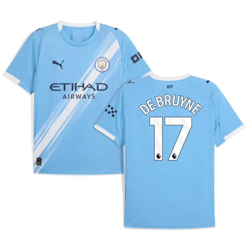 Manchester City DE BRUYNE 2025/26 Heimtrikot - Blau