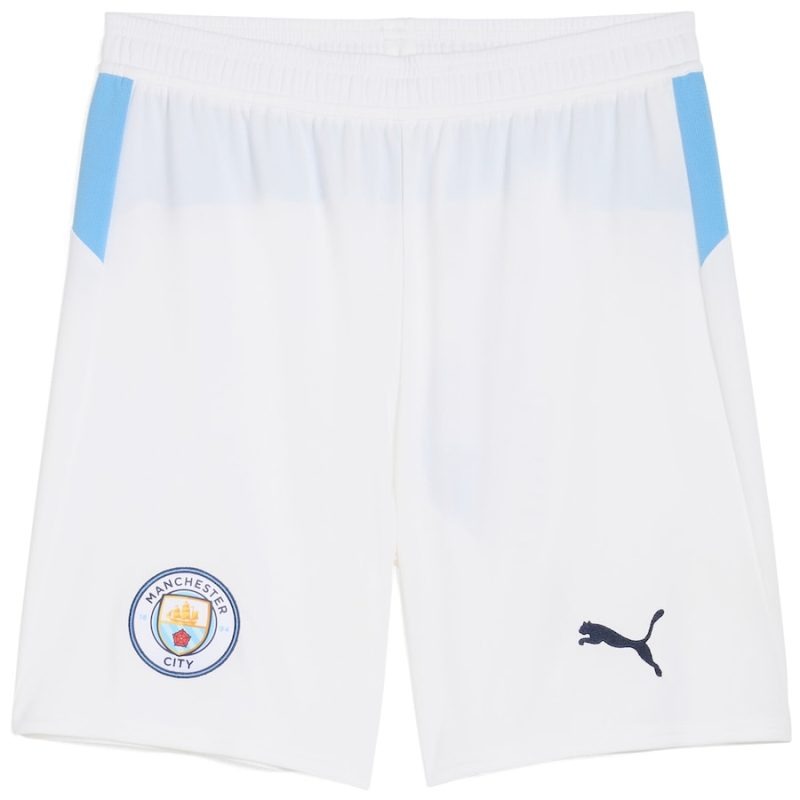 Manchester City FC 2025/26 Home Pants - White