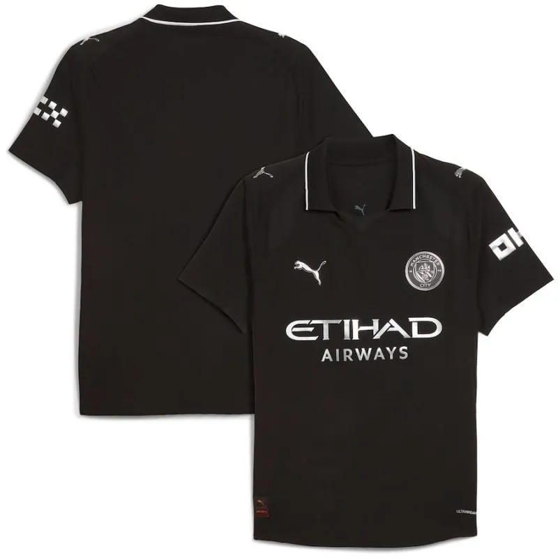 Maglia trasferta versione giocatore Manchester City 2025/26