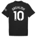 Manchester City GREALISH 2025/26 Away Kids' Jersey Set - Black