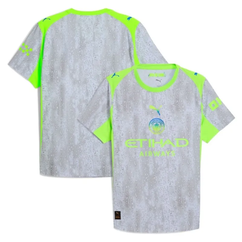 Tercera camiseta versión jugador Manchester City 2025/26