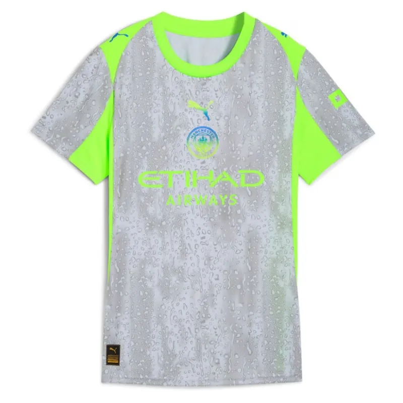 Manchester City 2025/26 Third Women's Jersey - Grey