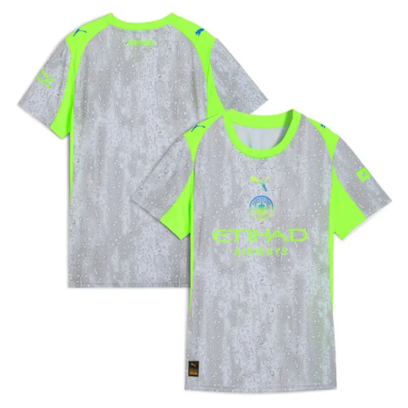 Manchester City 2025/26 Third Women's Jersey - Grey