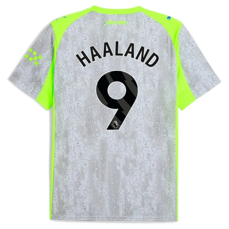 Manchester City HAALAND 2025/26 Drittes Trikot - Grau