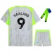 Manchester City HAALAND 2025/26 Troisième Kit Enfant - Gris