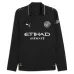 Manchester City 2025/26 Away Long Sleeve Jersey - Black