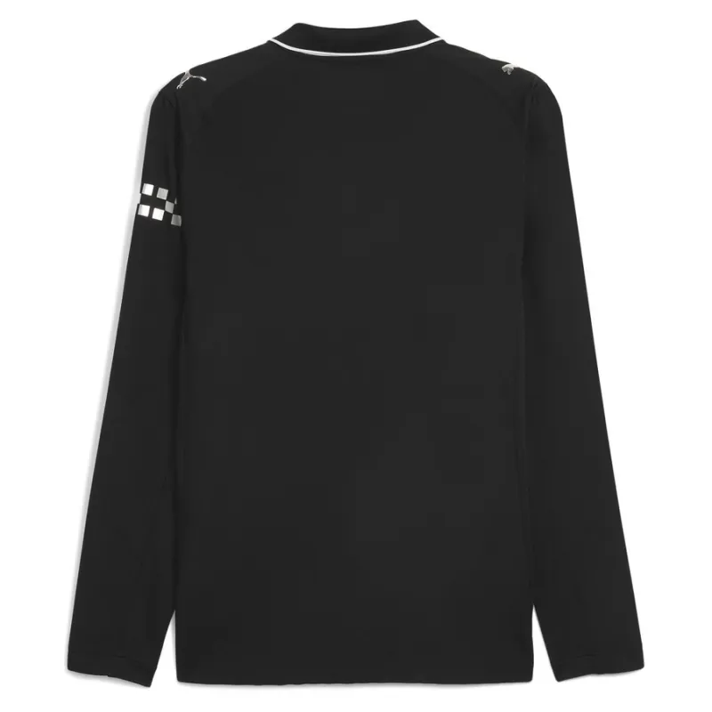 Manchester City 2025/26 Away Long Sleeve Jersey - Black