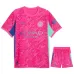 Manchester City 2025/26 Kids Goalkeeper Kit + Shorts - Pink
