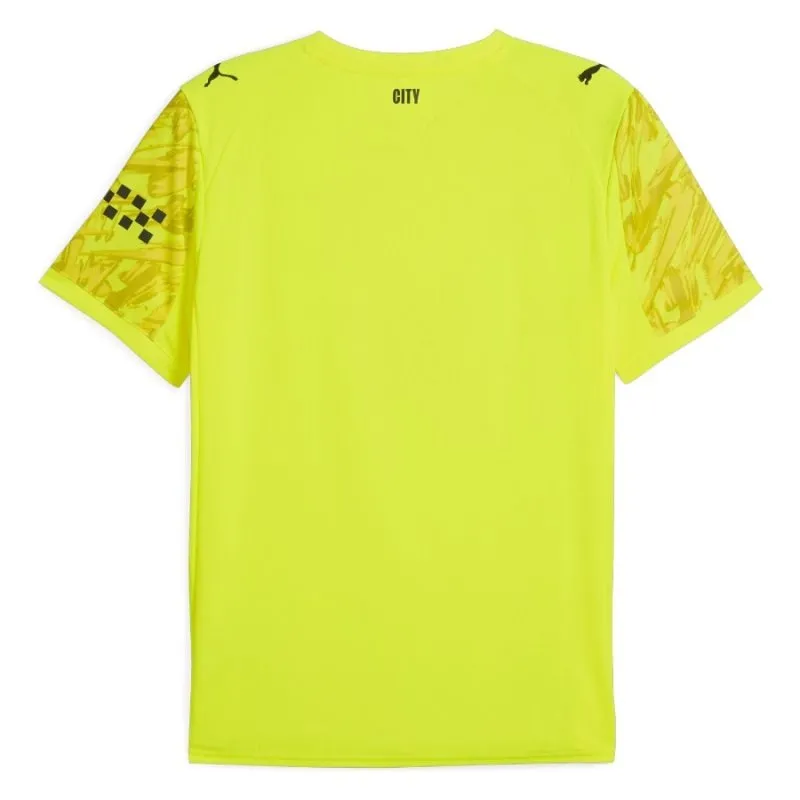 Manchester City 2025/26 Kids Goalkeeper Jersey - Yellow
