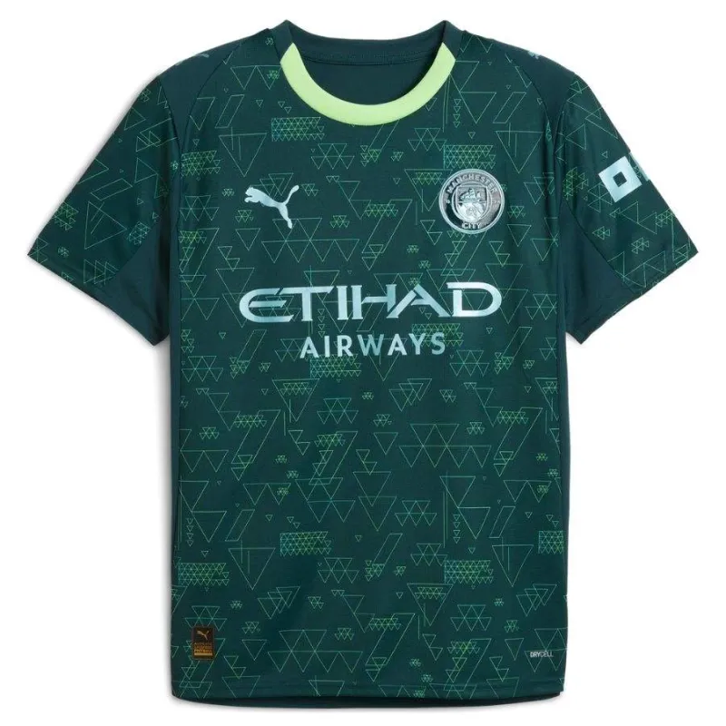 Cuarta camiseta versión jugador Manchester City 2025/26