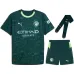 Manchester City 2025/26 Fourth Kids Kit - Green