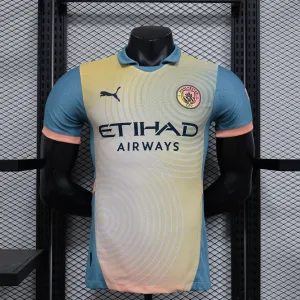 Manchester City Maglia Giocatore Edizione Speciale 2025/26 - Giallo/Blu