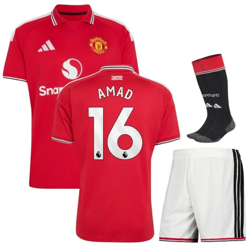 Manchester United AMAD 2026/27 Home Kids Kit