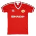 Manchester United 1986 1988 Maillot domicile rétro - Rouge