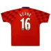 Manchester United KEANE 1996 1998 Retro Home Jersey - Red