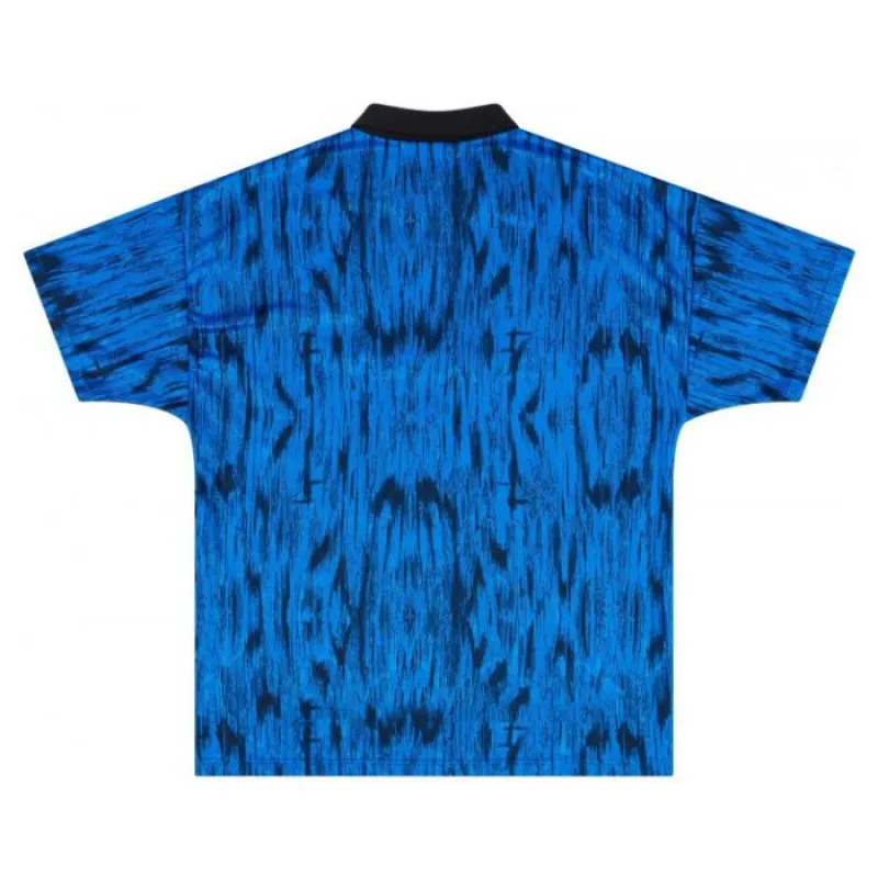 Manchester United 1992/93 Maglia da trasferta retrò - Blu