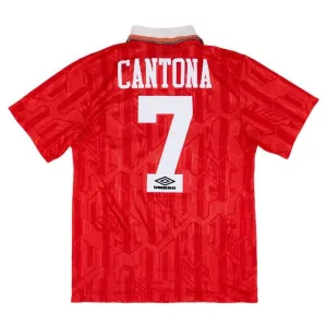 Manchester United CANTONA 1992 1994 Retro-Heimtrikot - Rot
