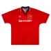 Manchester United CANTONA 1994 1996 Maillot domicile rétro - Rouge