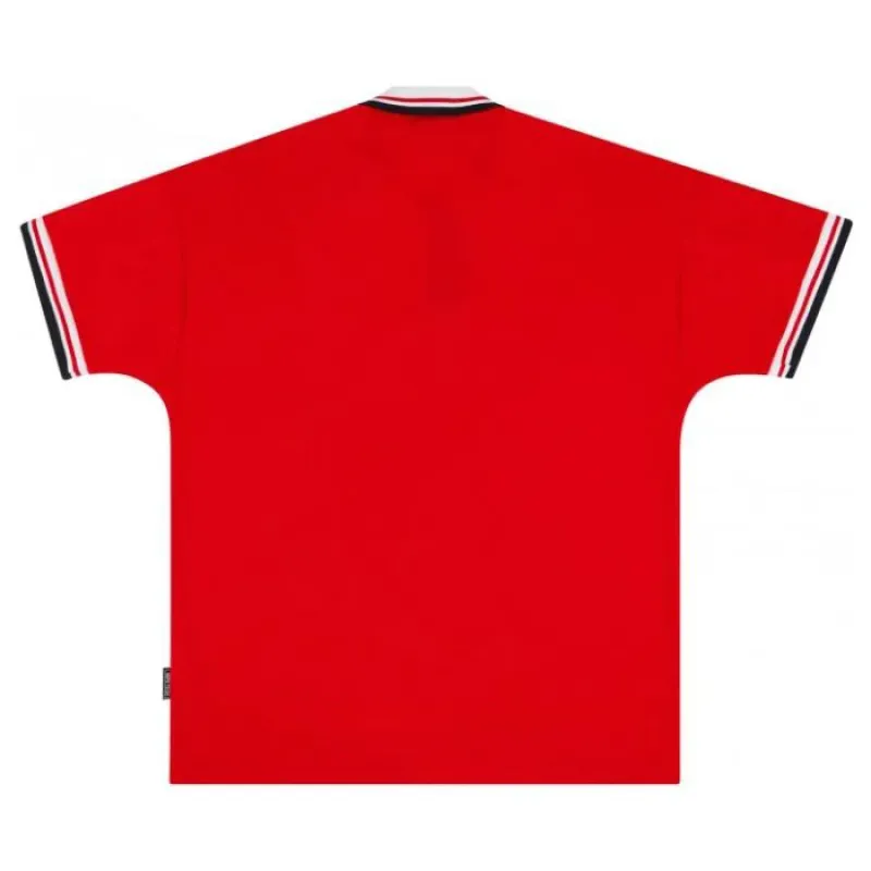 Manchester United 1998 2000 Camiseta retro local - Roja