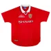 Manchester United SCHOLES 1999/00 Maillot domicile rétro - Rouge