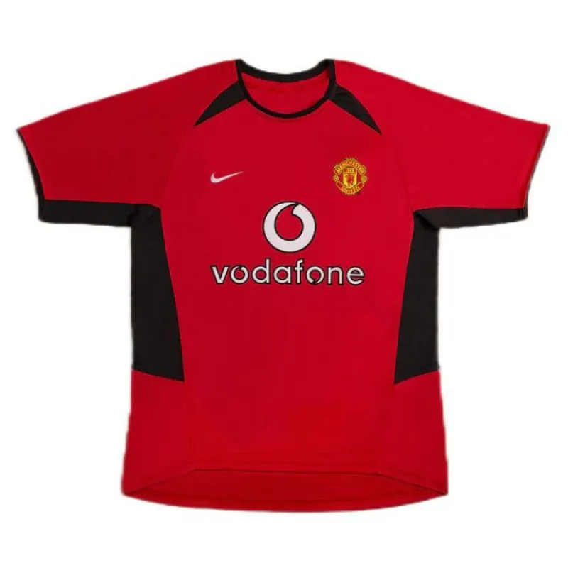 Manchester United FERDINAND 2002 2004 Maillot domicile rétro - Rouge