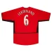Manchester United FERDINAND 2002 2004 Maillot domicile rétro - Rouge