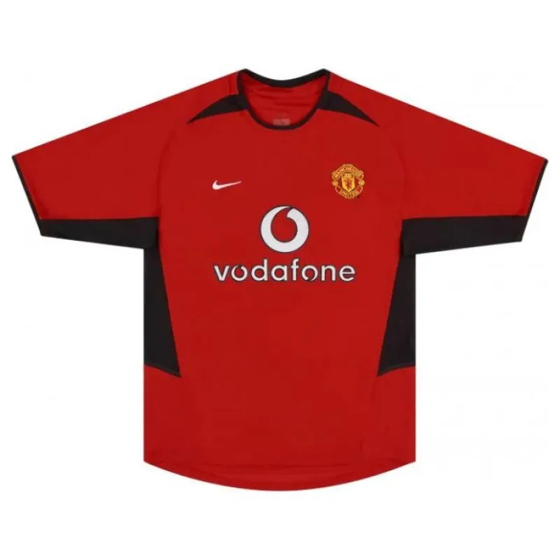 Manchester United KEANE 2002 2004 Retro-Heimtrikot - Rot