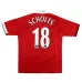 Manchester United SCHOLES 2004 2006 Camiseta retro local - Roja