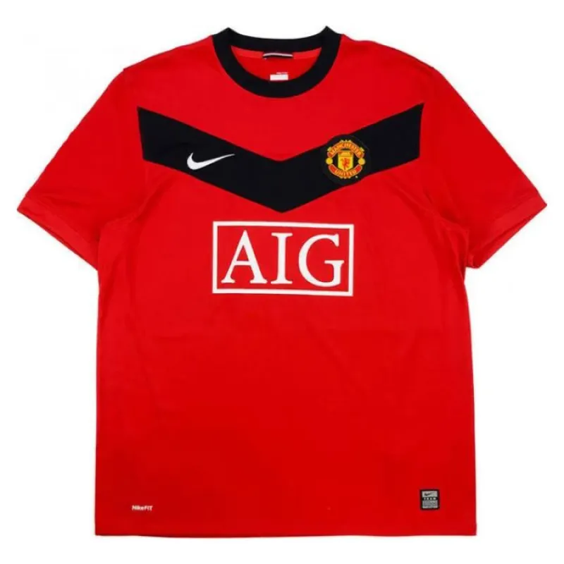 Manchester United BERBATOV 2009/10 Retro-Heimtrikot - Rot