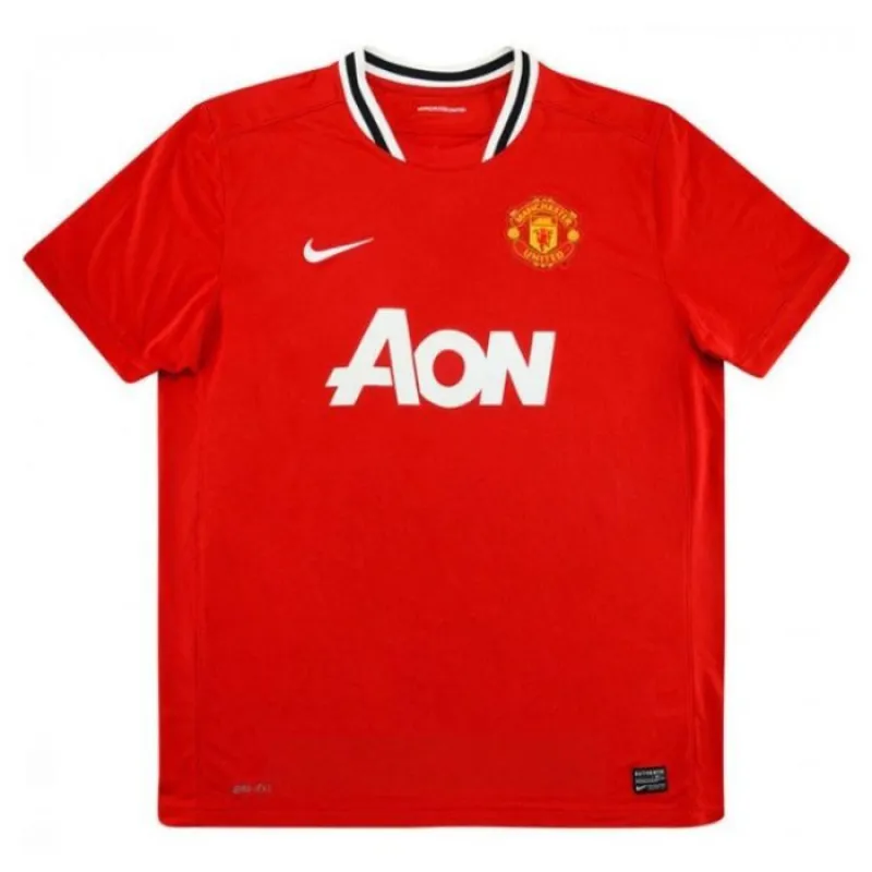 Manchester United 2011/12 Camiseta retro local - Roja