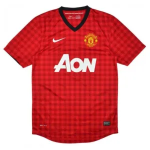 Manchester United 2012/13 Retro-Heimtrikot - Rot