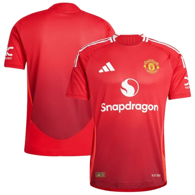 Maillot du joueur domicile de Manchester United 2024/25 - Rouge