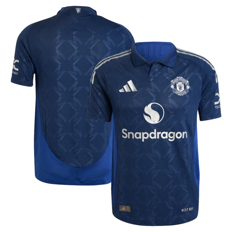 Maillot du joueur d'extérieur de Manchester United 2024/25 - Bleu